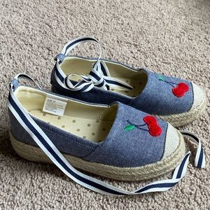 Gymboree Girls Chambray Espadrilles
